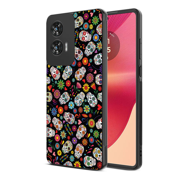 MyBat Design Lab Series Case for Motorola Moto G Stylus 5G (2024) - Fiesta Skulls - MMGS5G24CSLESM421-2.jpg