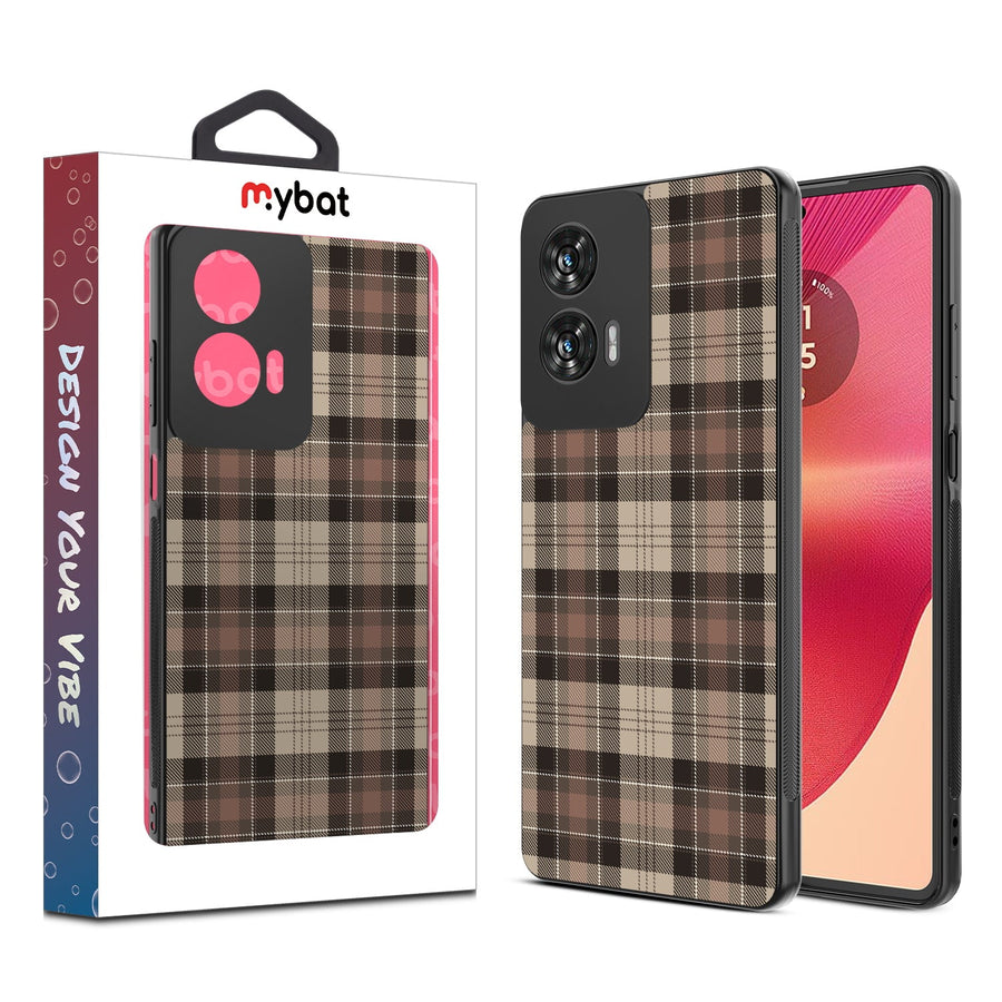 MyBat Design Lab Series Case for Motorola Moto G Stylus 5G (2024) - Mocha Flannel