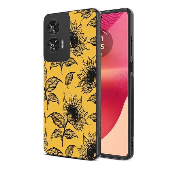 MyBat Design Lab Series Case for Motorola Moto G Stylus 5G (2024) - Golden Sunflowers - MMGS5G24CSLESM444-2.jpg