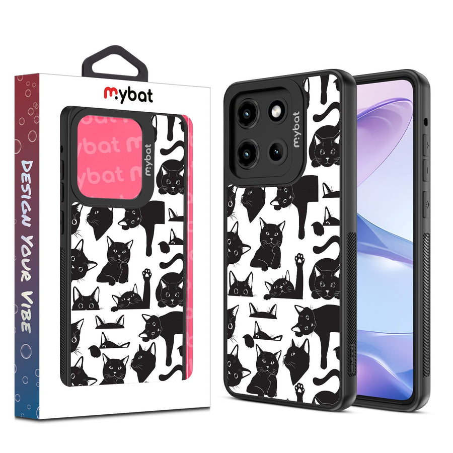 MyBat Design Lab Series Case for Motorola Moto G Stylus 5G (2025) / Moto G Stylus 5G (2026) - Black Cats