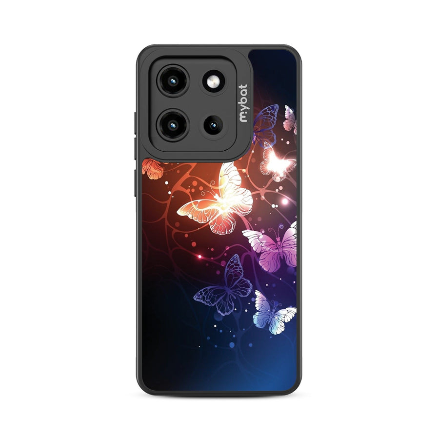 MyBat Design Lab Series Case for Motorola Moto G Stylus 5G (2025) / Moto G Stylus 5G (2026) - Neon Butterflies
