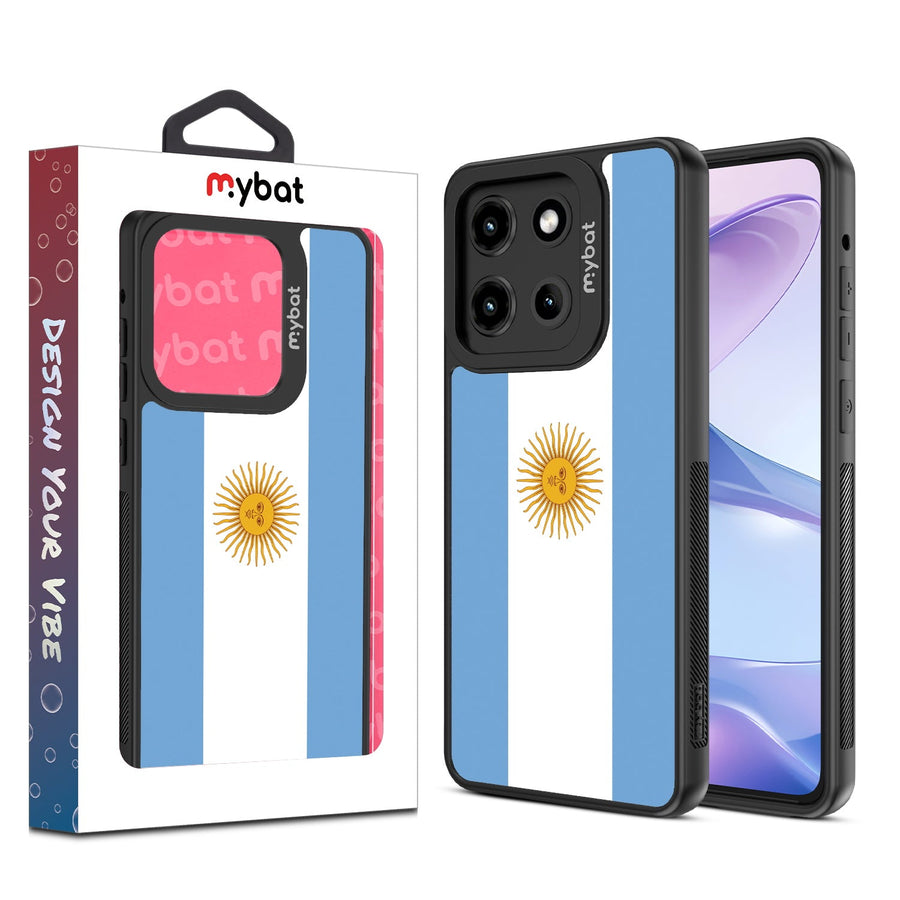 MyBat Design Lab Series Case for Motorola Moto G Stylus 5G (2025) / Moto G Stylus 5G (2026) - Argentinian Flag