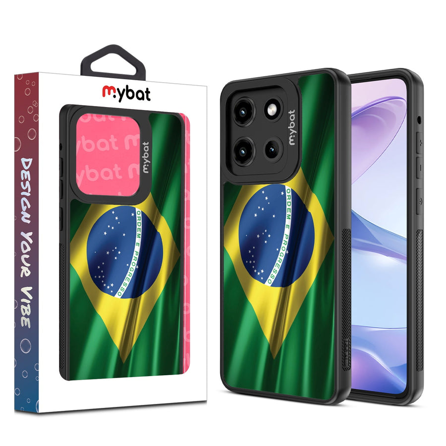 MyBat Design Lab Series Case for Motorola Moto G Stylus 5G (2025) / Moto G Stylus 5G (2026) - Brazilian Flag