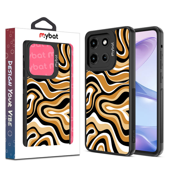 MyBat Design Lab Series Case for Motorola Moto G Stylus 5G (2025) / Moto G Stylus 5G (2026) - Groovy Golden Swirls - MMGS5G25CSLESMP093-1.jpg