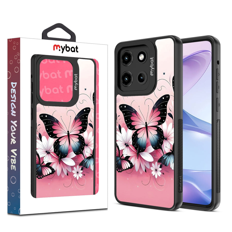 MyBat Design Lab Series Case for Motorola Moto G Stylus 5G (2025) / Moto G Stylus 5G (2026) - Butterfly Bouquet