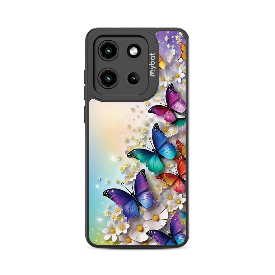 MyBat Design Lab Series Case for Motorola Moto G Stylus 5G (2025) / Moto G Stylus 5G (2026) - Rainbow Butterflies - MMGS5G25CSLESMP187-3.jpg