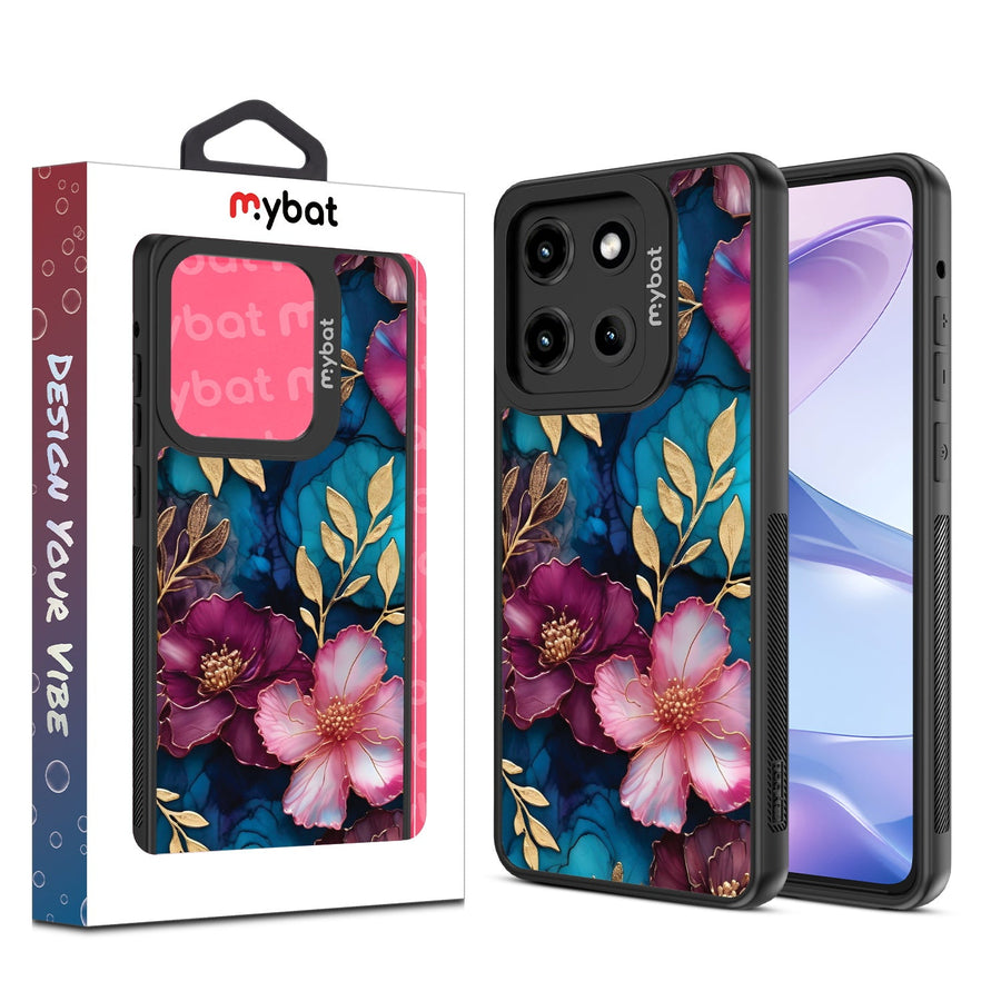 MyBat Design Lab Series Case for Motorola Moto G Stylus 5G (2025) / Moto G Stylus 5G (2026) - Gilded Petals