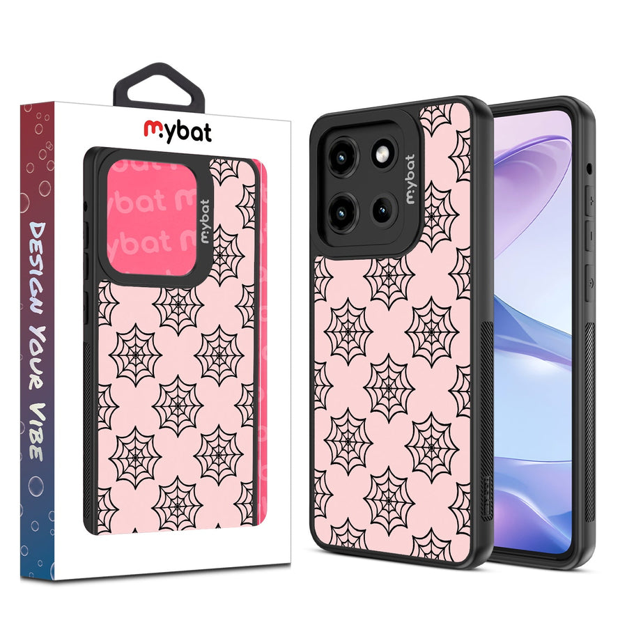 MyBat Design Lab Series Case for Motorola Moto G Stylus 5G (2025) / Moto G Stylus 5G (2026) - Pink Spider Web