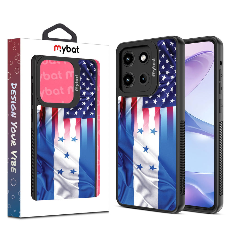 MyBat Design Lab Series Case for Motorola Moto G Stylus 5G (2025) / Moto G Stylus 5G (2026) - Honduras-USA Flag