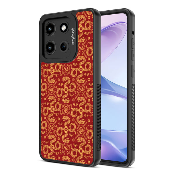 MyBat Design Lab Series Case for Motorola Moto G Stylus 5G (2025) / Moto G Stylus 5G (2026) - Golden Snake Dance - MMGS5G25CSLESMP317-2.jpg