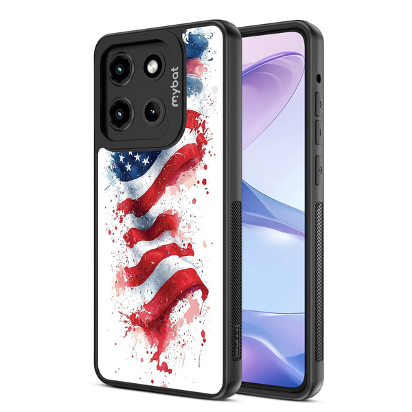 MyBat Design Lab Series Case for Motorola Moto G Stylus 5G (2025) / Moto G Stylus 5G (2026) - Patriotic Flag Painiting - MMGS5G25CSLESMP346-2.jpg