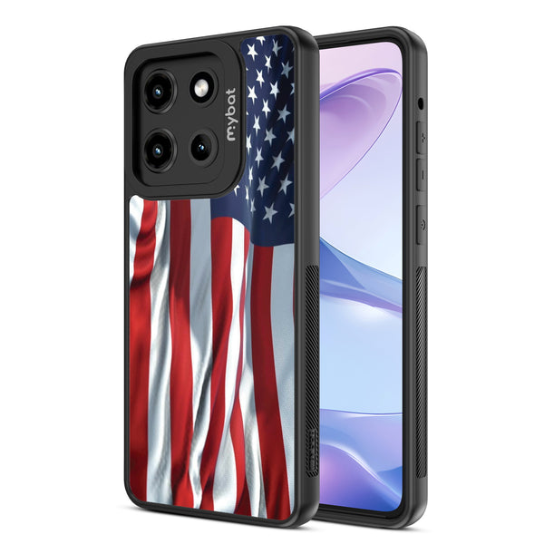 MyBat Design Lab Series Case for Motorola Moto G Stylus 5G (2025) / Moto G Stylus 5G (2026) - Waving USA FLag - MMGS5G25CSLESMP367-2.jpg
