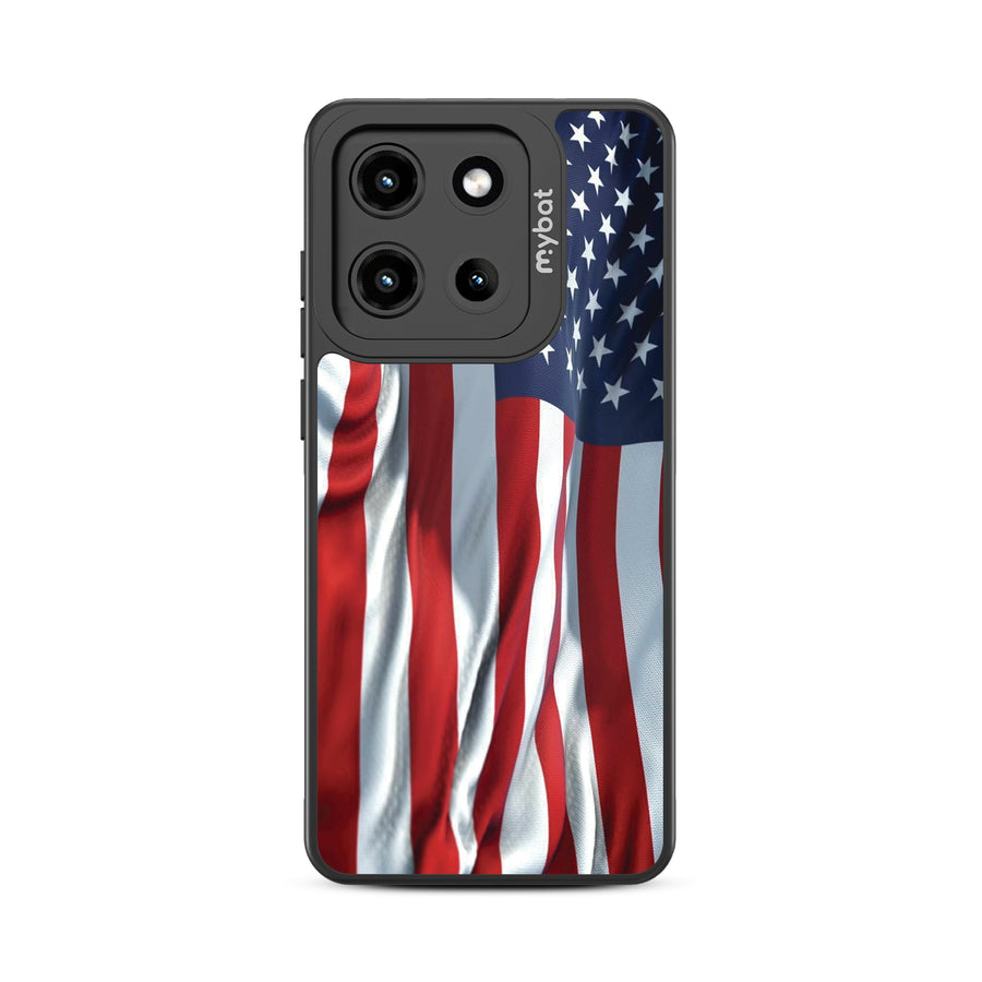 MyBat Design Lab Series Case for Motorola Moto G Stylus 5G (2025) / Moto G Stylus 5G (2026) - Waving USA FLag - MMGS5G25CSLESMP367-3.jpg