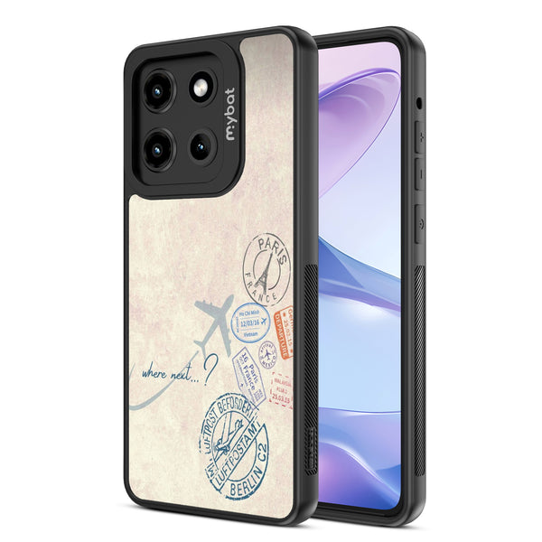 MyBat Design Lab Series Case for Motorola Moto G Stylus 5G (2025) / Moto G Stylus 5G (2026) - Passport Stamps - MMGS5G25CSLESMP371-2.jpg