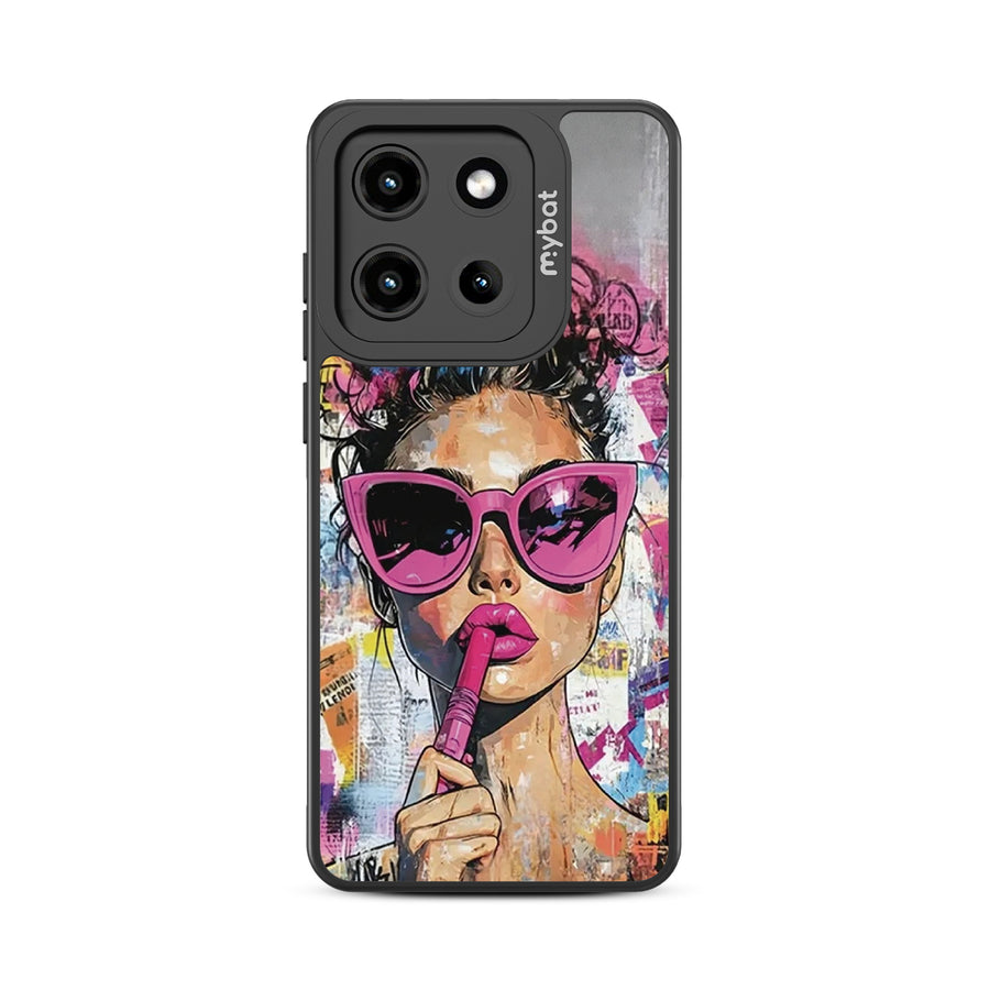 MyBat Design Lab Series Case for Motorola Moto G Stylus 5G (2025) / Moto G Stylus 5G (2026) - Graffiti Girl - MMGS5G25CSLESMP383-3.jpg