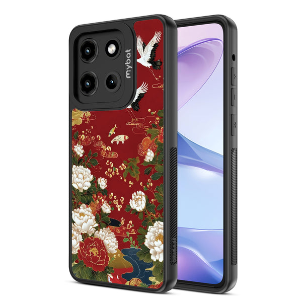 MyBat Design Lab Series Case for Motorola Moto G Stylus 5G (2025) / Moto G Stylus 5G (2026) - Crane and Koi Fish - MMGS5G25CSLESMP391-2.jpg