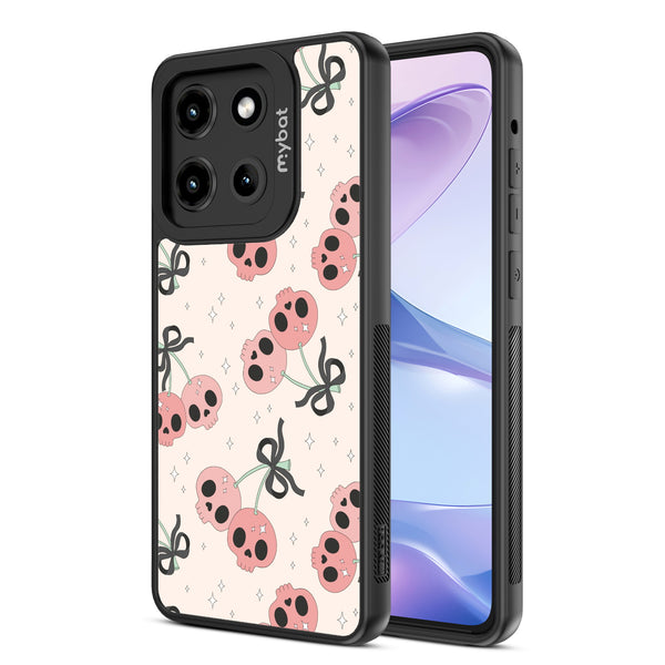 MyBat Design Lab Series Case for Motorola Moto G Stylus 5G (2025) / Moto G Stylus 5G (2026) - Cherry Skulls - MMGS5G25CSLESMP408-2.jpg