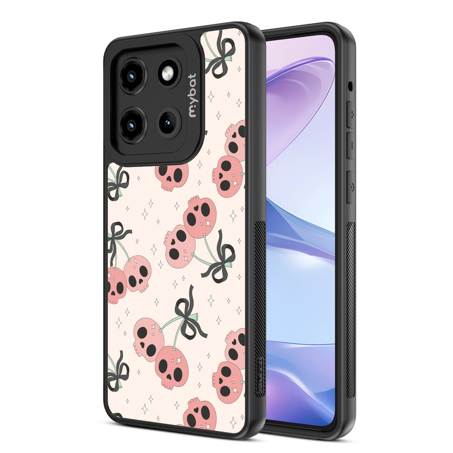 MyBat Design Lab Series Case for Motorola Moto G Stylus 5G (2025) / Moto G Stylus 5G (2026) - Cherry Skulls - MMGS5G25CSLESMP408-2.jpg