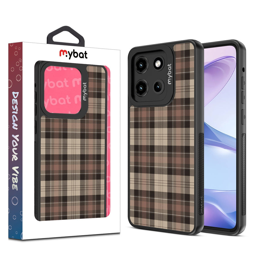 MyBat Design Lab Series Case for Motorola Moto G Stylus 5G (2025) / Moto G Stylus 5G (2026) - Mocha Flannel