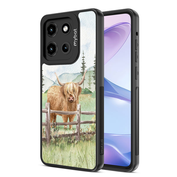 MyBat Design Lab Series Case for Motorola Moto G Stylus 5G (2025) / Moto G Stylus 5G (2026) - Highland Cow - MMGS5G25CSLESMP470-2.jpg