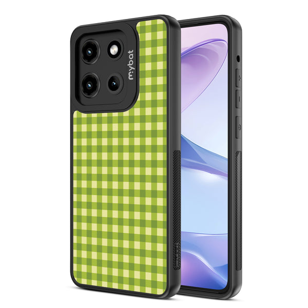 MyBat Design Lab Series Case for Motorola Moto G Stylus 5G (2025) / Moto G Stylus 5G (2026) - Green Gingham - MMGS5G25CSLESMP476-2.jpg