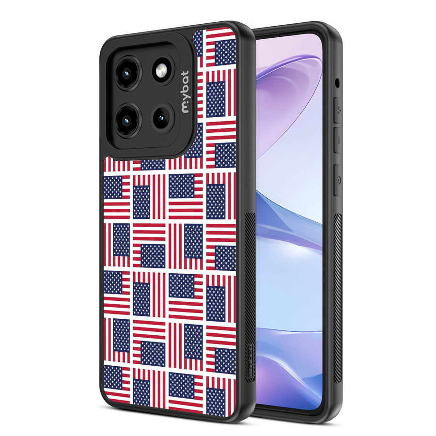 MyBat Design Lab Series Case for Motorola Moto G Stylus 5G (2026) / (2025) – Flag Patchwork - MMGS5G25CSLESMP519-1.JPG