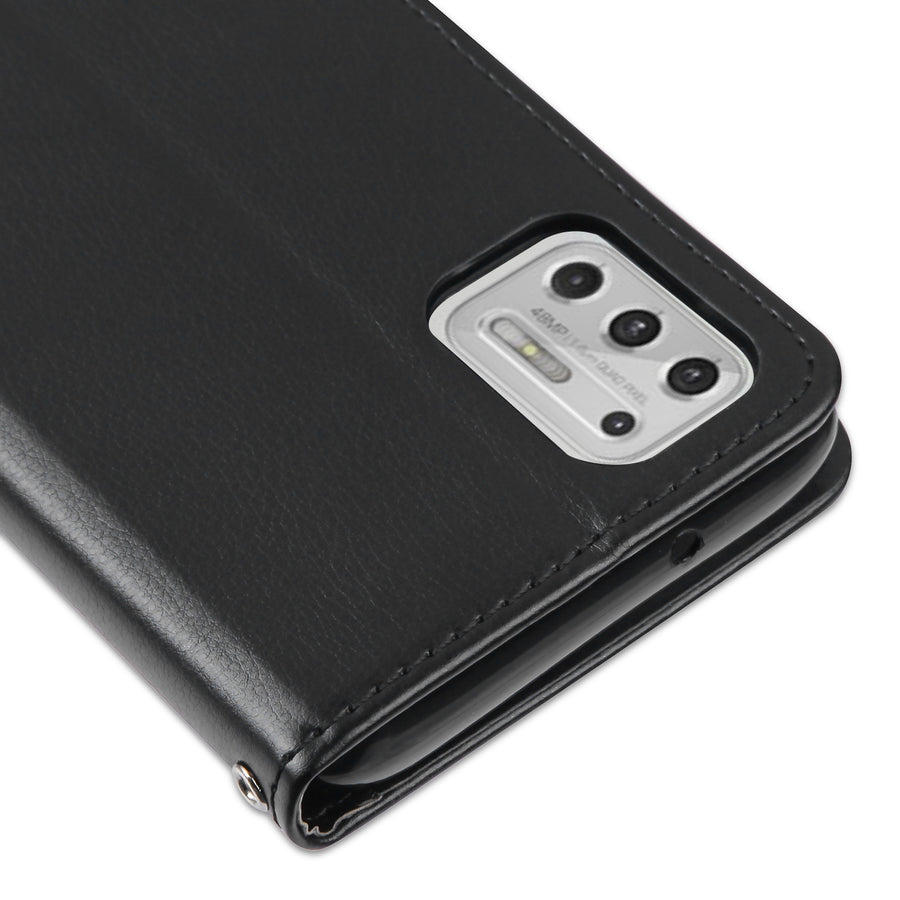 MyBat MyJacket Wallet Xtra Series for Motorola Moto G Stylus (2021) - Black / Black - MMGST21PCMJG031-5.jpg
