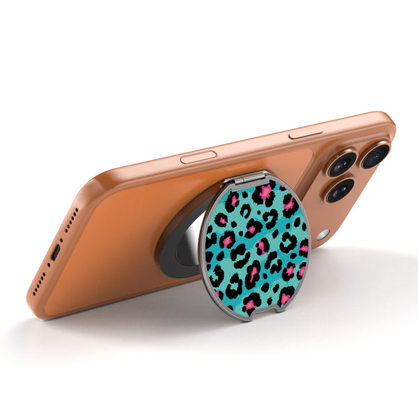 MyBat Design Lab MagSafe Selfie Mirror Kickstand - Black - Multicolor Leopard - MOTHMNUSU331-004-2.jpg