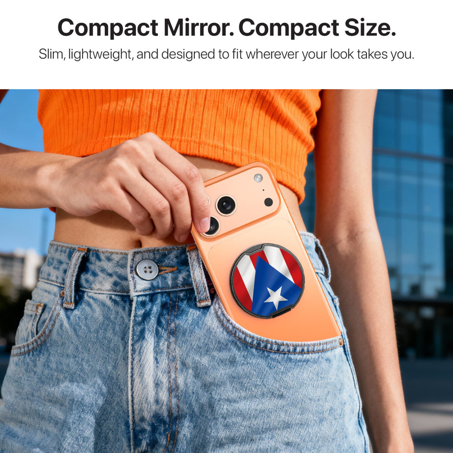 MyBat Design Lab MagSafe Selfie Mirror Kickstand - Black - Puerto Rican Flag - MOTHMNUSU331-029-10.jpg