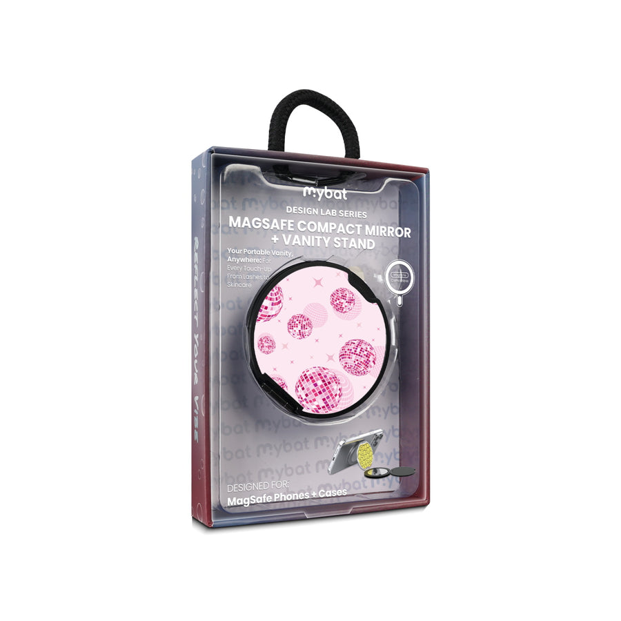 MyBat Design Lab MagSafe Selfie Mirror Kickstand - Black - Disco Balls - MOTHMNUSU331-109-11.jpg