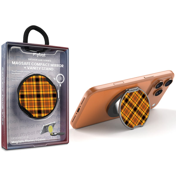 MyBat Design Lab MagSafe Selfie Mirror Kickstand - Black - Fall Flannel - MOTHMNUSU331-242-1.jpg