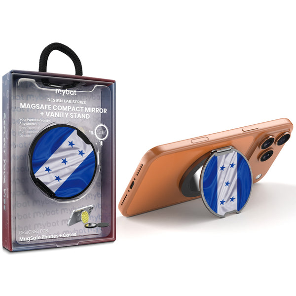 MyBat Design Lab MagSafe Selfie Mirror Kickstand - Black - Honduras Flag - MOTHMNUSU331-259-1.jpg