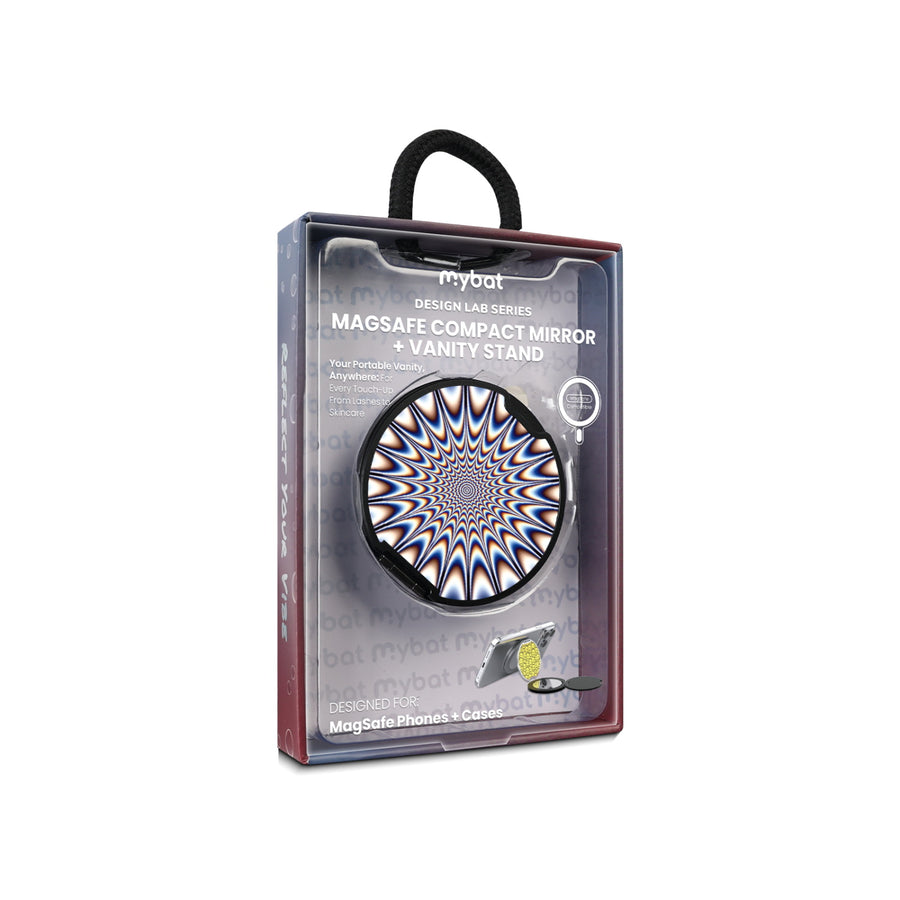 MyBat Design Lab MagSafe Selfie Mirror Kickstand - Black - Hypnotic Burst - MOTHMNUSU331-267-11.jpg