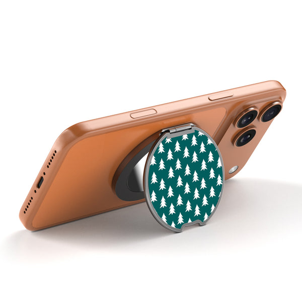 MyBat Design Lab MagSafe Selfie Mirror Kickstand - Black - Evergreen Forest - MOTHMNUSU331-278-2.jpg