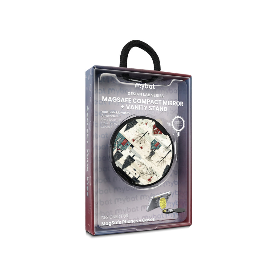 MyBat Design Lab MagSafe Selfie Mirror Kickstand - Black - Charming Cottages - MOTHMNUSU331-294-11.jpg