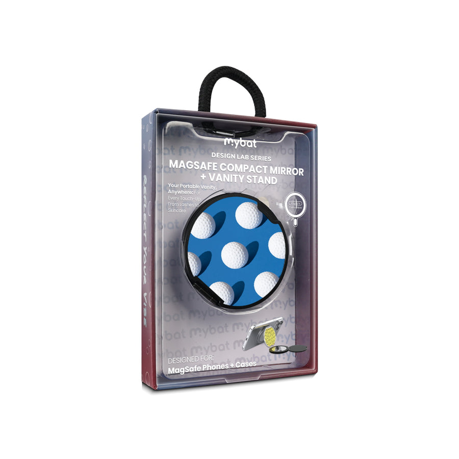 MyBat Design Lab MagSafe Selfie Mirror Kickstand - Black - Golf Ball Roll - MOTHMNUSU331-313-11.jpg