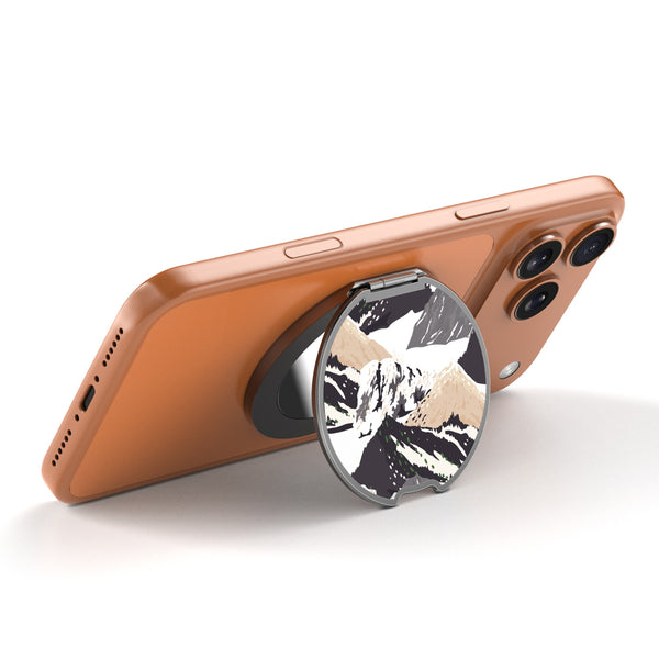 MyBat Design Lab MagSafe Selfie Mirror Kickstand - Black - Rocky Peaks - MOTHMNUSU331-323-2.jpg