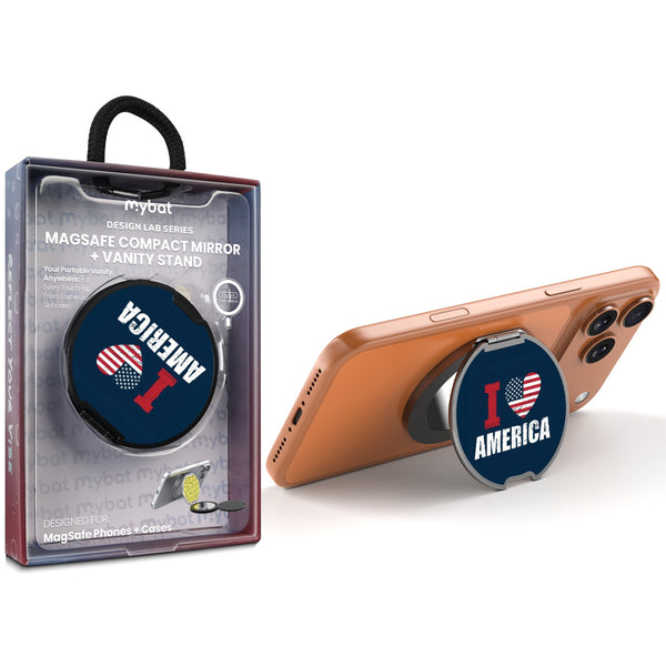 MyBat Design Lab MagSafe Selfie Mirror Kickstand - Black - I Love America - MOTHMNUSU331-358-1.jpg