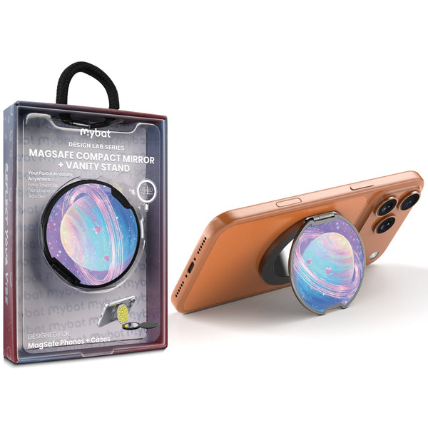 MyBat Design Lab MagSafe Selfie Mirror Kickstand - Black - Planetary Love - MOTHMNUSU331-372-1.jpg