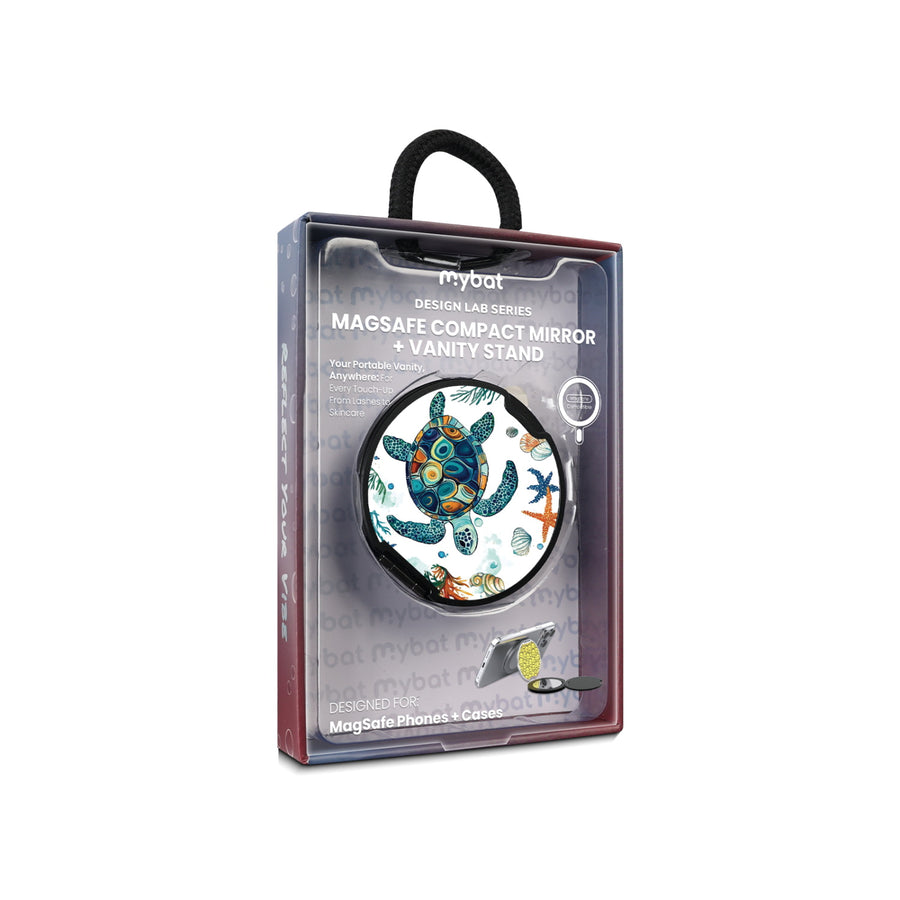 MyBat Design Lab MagSafe Selfie Mirror Kickstand - Black - Sea Turtles - MOTHMNUSU331-375-11.jpg