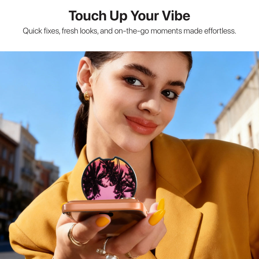 MyBat Design Lab MagSafe Selfie Mirror Kickstand - Black - Hello Summer - MOTHMNUSU331-386-8.jpg