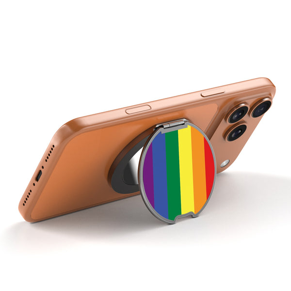 MyBat Design Lab MagSafe Selfie Mirror Kickstand - Black - Rainbow Stripes - MOTHMNUSU331-459-2.jpg