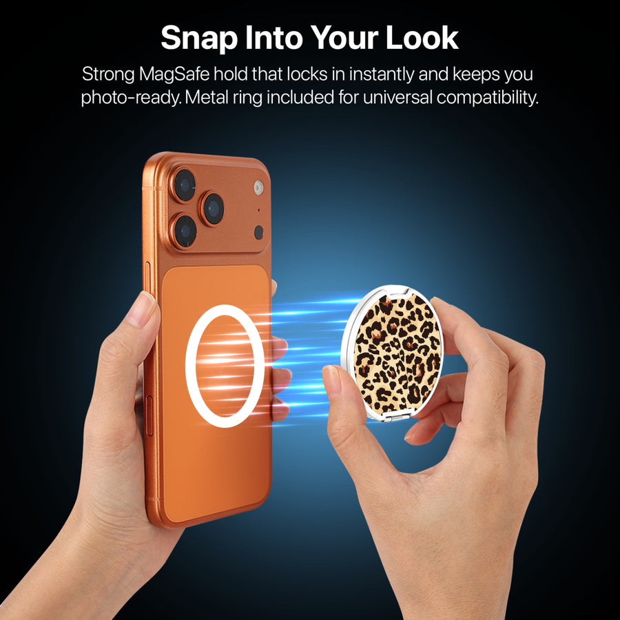 MyBat Design Lab MagSafe Selfie Mirror Kickstand - Silver - Leopard Print - MOTHMNUSU332-005-7.jpg