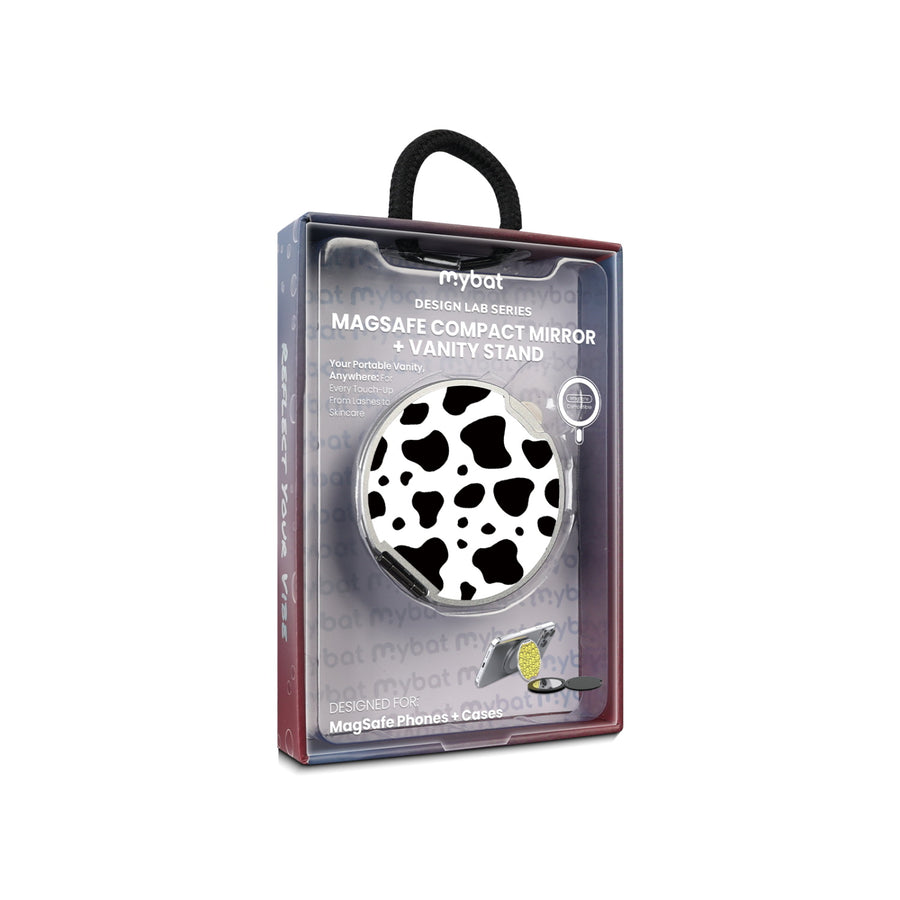 MyBat Design Lab MagSafe Selfie Mirror Kickstand - Silver - Original Cow Print - MOTHMNUSU332-014-11.jpg