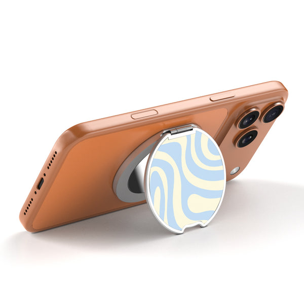 MyBat Design Lab MagSafe Selfie Mirror Kickstand - Silver - Wavy Baby - MOTHMNUSU332-102-2.jpg