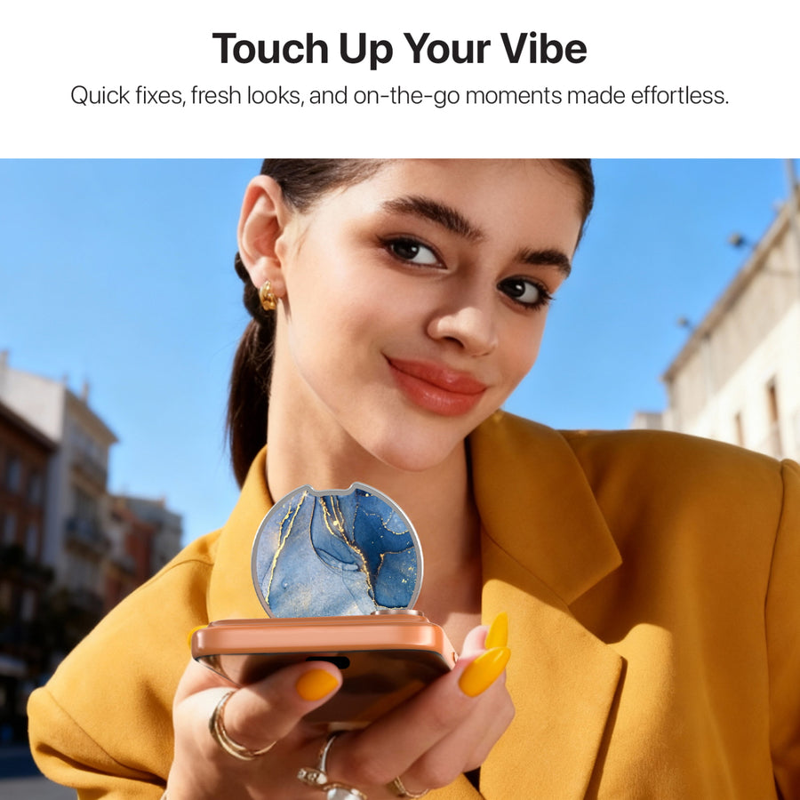 MyBat Design Lab MagSafe Selfie Mirror Kickstand - Silver - Blue Marble - MOTHMNUSU332-106-8.jpg