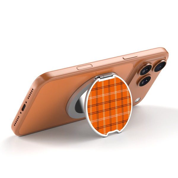 MyBat Design Lab MagSafe Selfie Mirror Kickstand - Silver - Pumpkin Plaid - MOTHMNUSU332-244-2.jpg