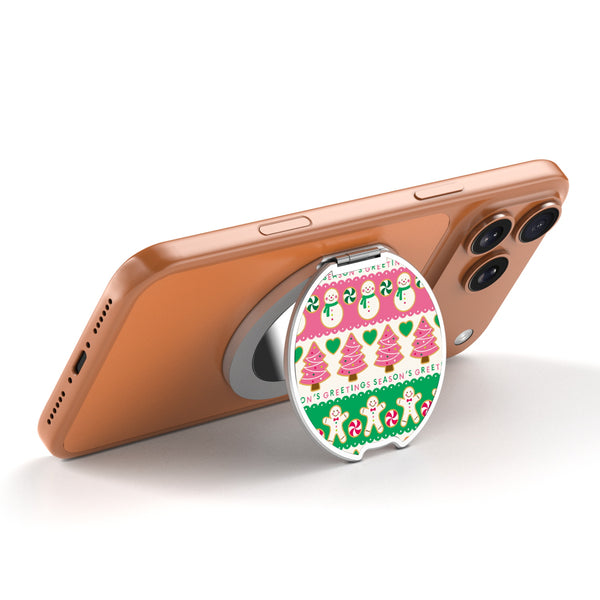 MyBat Design Lab MagSafe Selfie Mirror Kickstand - Silver - Season's Greeting - MOTHMNUSU332-277-2.jpg