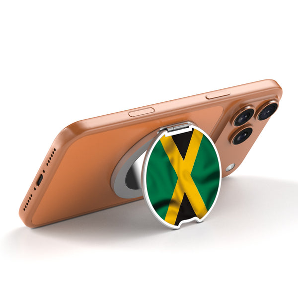 MyBat Design Lab MagSafe Selfie Mirror Kickstand - Silver - Jamaica Flag - MOTHMNUSU332-310-2.jpg