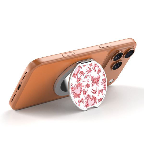 MyBat Design Lab MagSafe Selfie Mirror Kickstand - Silver - Sending Love - MOTHMNUSU332-332-2.jpg